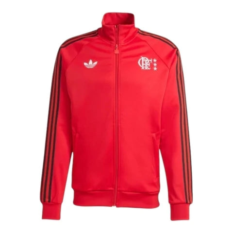 Jaqueta Corta-Vento Flamengo 26/27 - Masculina Adidas - Vermelha