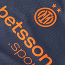 Camisa Inter de Milão III 25/26 - Torcedor Nike Feminina - Azul e laranja