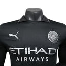 Camisa Manchester City II 25/26 manga longa - Jogador Puma Masculina - Preta