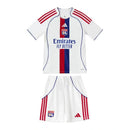 Kit Infantil Lyon I 25/26 - Adidas - Branco