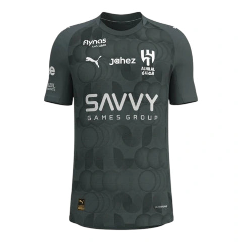 Camisa Al-Hilal III 25/26 - Torcedor Puma Masculina - Cinza