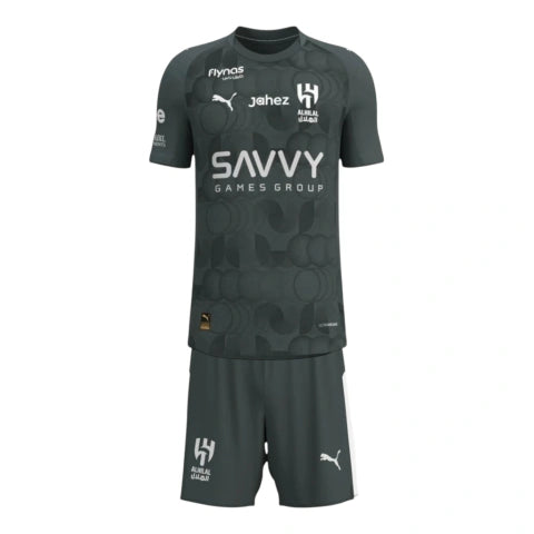 Kit Infantil Al-Hilal III 25/26 - Puma - Cinza