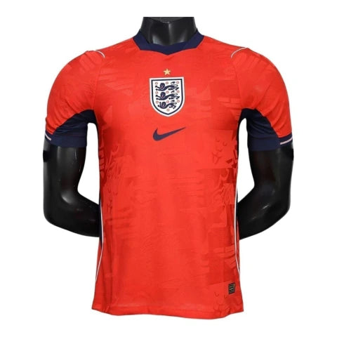 Camisa Seleção Inglaterra II 26/27 - Jogador Nike Masculina - Vermelha com detalhes em azul