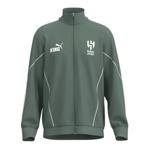 Jaqueta Corta-Vento Al-Hilal Treino 25/26 - Masculina Puma - Verde
