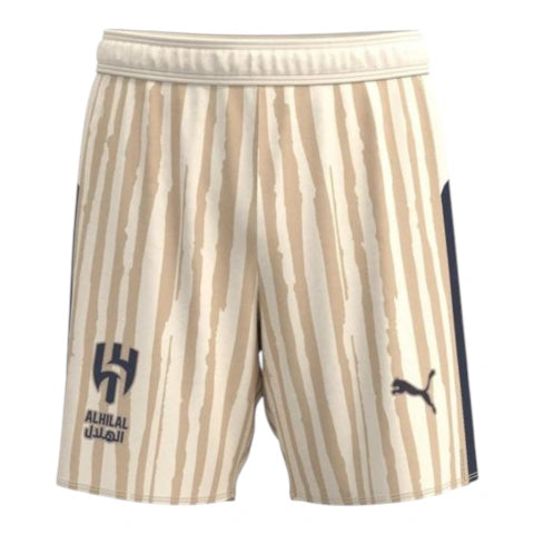 Short Al-Hilal Edição especial Mundial de Clubes Goleiro 25/26 - Puma - Bege