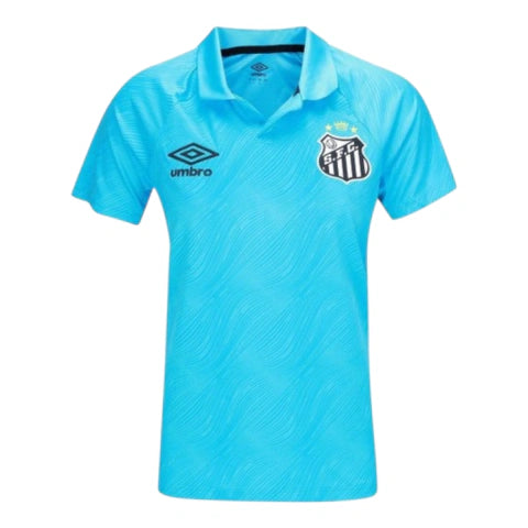Camisa Santos III 25/26 - Torcedor Umbro Feminina - Azul