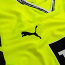Camisa Borussia Dortmund Edição especial de Aniversário 24/25 manga longa - Torcedor Puma Masculina - Amarela neon com detalhes em preto