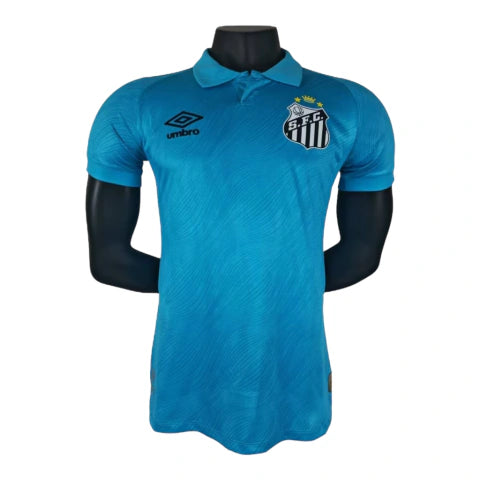 Camisa Santos III 25/26 - Jogador Umbro Masculina - Azul