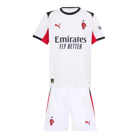 Kit Infantil AC Milan II 25/26 - Puma - Branco