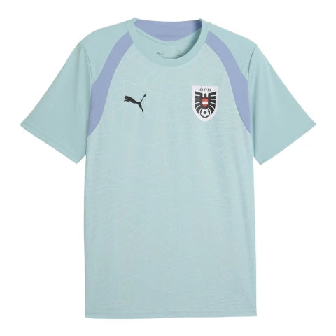 Camisa Seleção Áustria Treino I 26/27 - Torcedor Puma Masculina - Azul Celeste