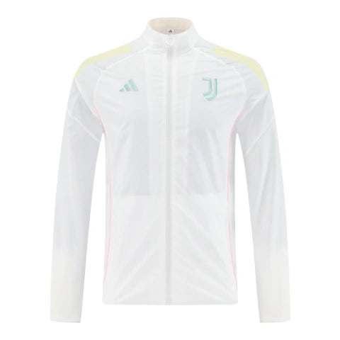 Jaqueta Corta-Vento Juventus 25/26 - Masculina Adidas - Branca