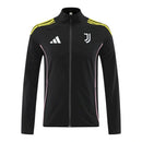 Jaqueta Corta-Vento Juventus 25/26 - Masculina Adidas - Preta