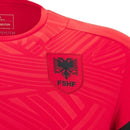 Camisa Seleção Albânia Pré-jogo 26/27 - Torcedor Macron Masculina - Vermelha