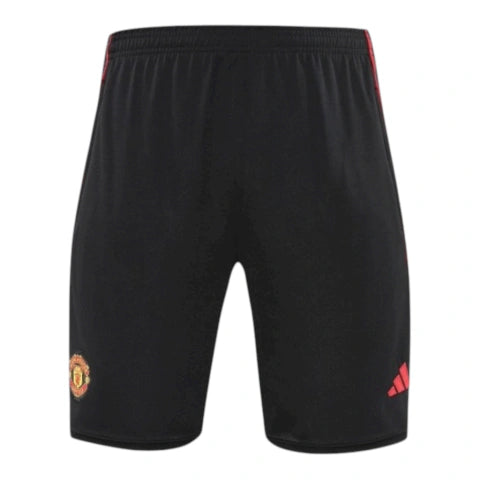 Short Manchester United Treino 25/26 - Masculino Adidas - Preto