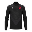 Camisa Seleção Albânia Treino 26/27 manga longa - Torcedor Macron Masculina - Preta