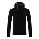 Jaqueta Corta-Vento Inter Miami Treino 24/25 - Masculina Adidas - Preta com detalhes em rosa