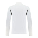 Jaqueta Corta-Vento Manchester United Treino 25/26 - Masculino Adidas - Branca