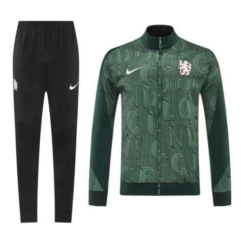 Conjunto Chelsea 25/26 - Masculino Nike - Verde e preto