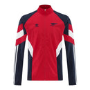 Jaqueta Corta-Vento Arsenal 25/26 - Masculina Adidas - Vermelha e azul