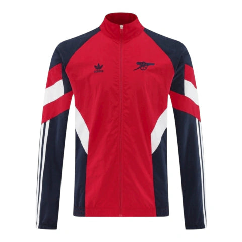 Jaqueta Corta-Vento Arsenal 25/26 - Masculina Adidas - Vermelha e azul