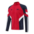 Jaqueta Corta-Vento Arsenal 25/26 - Masculina Adidas - Vermelha e azul