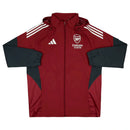 Jaqueta Corta-Vento Arsenal 25/26 - Masculina Adidas - Vermelha e cinza