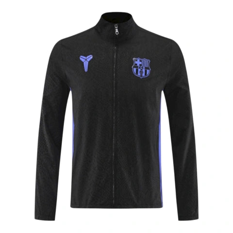 Jaqueta Corta-Vento Barcelona 25/26 - Masculina Nike - Preta e roxa
