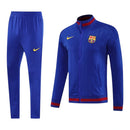 Conjunto Barcelona Treino 25/26 - Masculino Nike - Azul com detalhes em vermelho