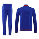 Conjunto Barcelona Treino 25/26 - Masculino Nike - Azul com detalhes em vermelho
