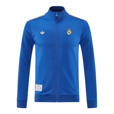 Jaqueta Corta-Vento Real Madrid 25/26 - Masculina Adidas - Azul