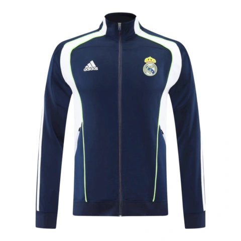 Jaqueta Corta-Vento Real Madrid 25/26 - Masculina Adidas - Azul e branca