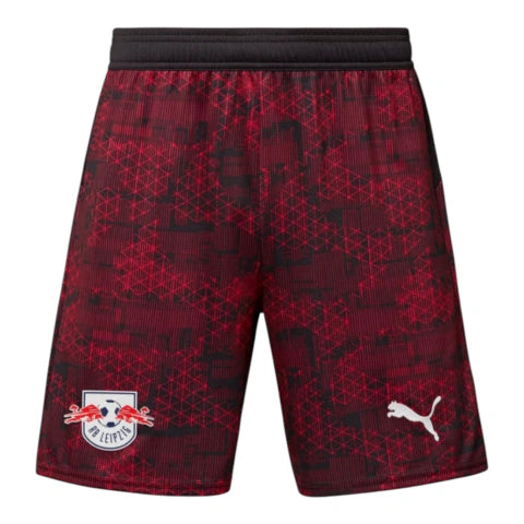 Short Red Bull Leipzig III 25/26 - Puma - Vermelho e preto