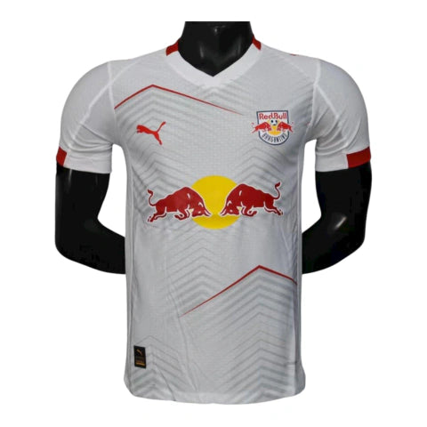 Camisa Red Bull Leipzig I 25/26 - Jogador Nike Masculina - Branca e vermelha