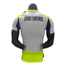 Camisa Borussia Dortmund II 25/26 - Jogador Puma Masculina - Cinza e amarela neon
