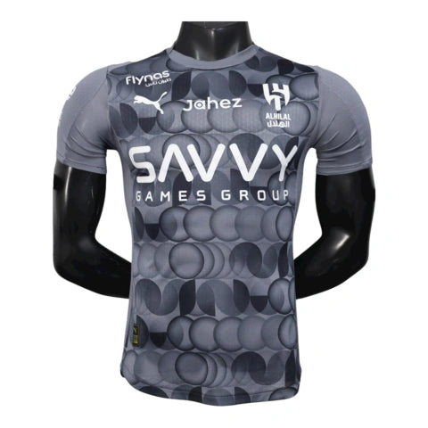Camisa Al-Hilal III 25/26 - Jogador Puma Masculina - Cinza