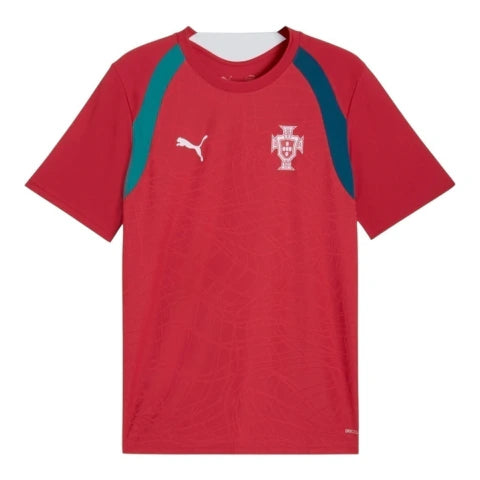 Camisa Seleção Portugal Treino 26/27 - Torcedor Puma Masculina - Vermelha