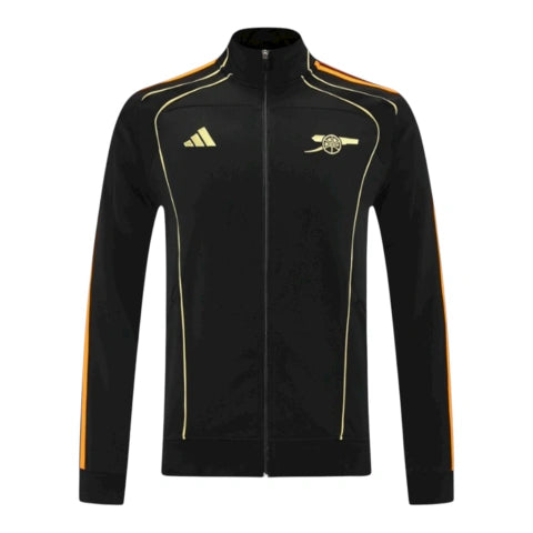 Jaqueta Corta-Vento Arsenal Pré-jogo 25/26 - Masculina Adidas - Preta
