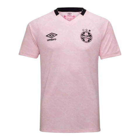 Camisa Grêmio Edição Outubro Rosa 25/26 - Torcedor Umbro Masculina - Rosa