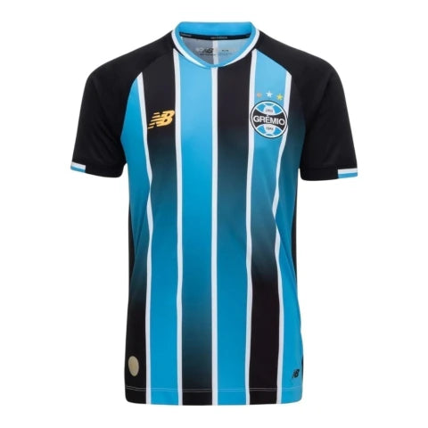 Camisa Grêmio I 26/27 - Torcedor New Balance Masculina - Azul e preta