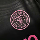 Camisa Inter Miami II 23/24 manga longa - Torcedor Adidas Masculina - Preta com detalhes em rosa