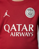 Camisa Paris Saint-Germain Fourth 25/26 manga longa - Torcedor Nike Masculina - Vermelha