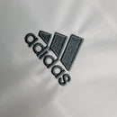 Camisa Retrô Real Madrid I 2013/2014 manga longa - Adidas Masculina - Branca com detalhes em cinza e laranja