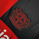 Camisa Bayern Leverkusen I 24/25 - Torcedor Castore Masculina - Preta com detalhes em vermelho
