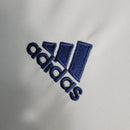 Camisa Retrô Real Madrid I 00/01 - Masculina Adidas - Branca com detalhes em azul