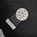 Camisa Retrô Real Madrid 06/07 manga longa - Masculina Adidas - Preta com detalhes em branco