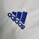 Camisa Retrô Real Madrid I 10/11 manga longa - Masculina Adidas - Branca com detalhes em azul