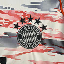 Camisa Bayern de Munique II 25/26 - Torcedor Adidas Feminina - Bege com detalhes em vermelho e azul