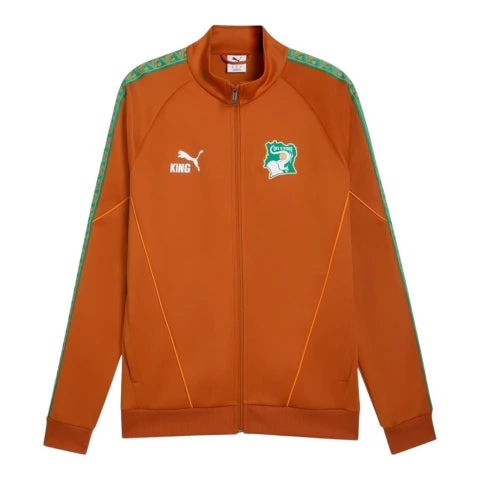 Jaqueta Corta-Vento Seleção Costa do Marfim Hino 26/27 - Masculina Nike - Laranja