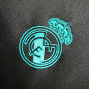 Camisa Retrô Real Madrid II 17/18 - Masculina Adidas - Preta com detalhes em verde