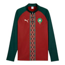 Camisa Seleção Marrocos Pré-jogo 26/27 manga longa - Torcedor Puma Masculina - Vermelha e verde
